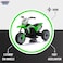 Lovely Baby Honda Battery Operated Power Riding Kids Motorcycle LB 955, Three Wheel Ride-on Motorbike, 1-3 Years - Green