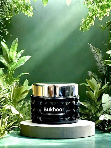 Ameer Al Oud Bukhoor Bakhoor Incense, Premium Arabic Oud Fragrance, Amber Scent, Black, 70g