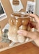 Creative Bubbles Shaped Water Glasses,Hot and Cold Resistant Drinking Glasses