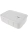 . Divided Serving Tray with Lid, 8-Compartment Rectangular Snack Box Container, Snack Serving Platter for ., 11.4&times;8.3&times;3.5 Inches