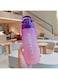 Perfect (Purple) water bottle 1L, 1000ml sportss water bottle, kids school bottle, gym water bottle, office desk water bottle