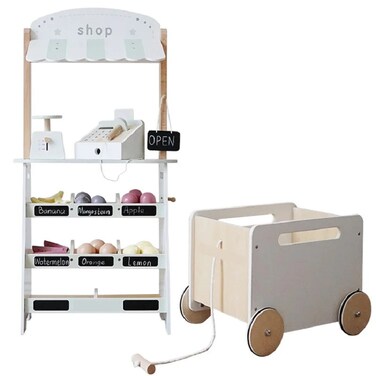 Woody Buddy - Market Stand - White
