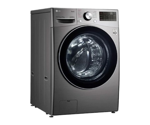 LG 15 Kg Front Load Washing Machine, Fully Automatic, AI DD Motor, 1400 RPM, Color Silver Model &ndash; F0L9DYP2S