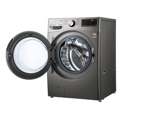 LG 15 Kg Front Load Washing Machine, Fully Automatic, AI DD Motor, 1400 RPM, Color Silver Model &ndash; F0L9DYP2S