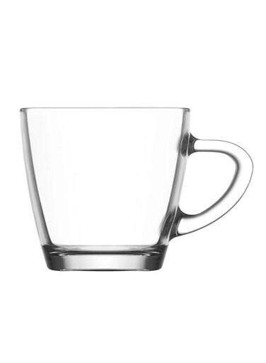 6 Pieces Vega Mug Set 230 Ml - Clear