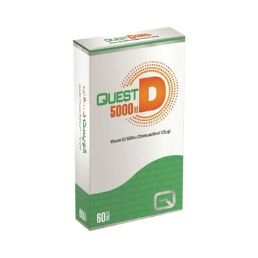 Quest Vitamin D3 5000 Iu Tab 60S