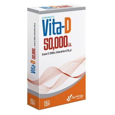 Synergy Vita-D 50000 IU Tablets 15's