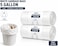 5 Gallon Trash Bags 60 Count (2 Rolls x 30 Bags) &ndash; Small Garbage Bags for Home, Office &amp; Bathroom Bins &ndash; Strong Leakproof Bin Liners, 45 x 52 cm