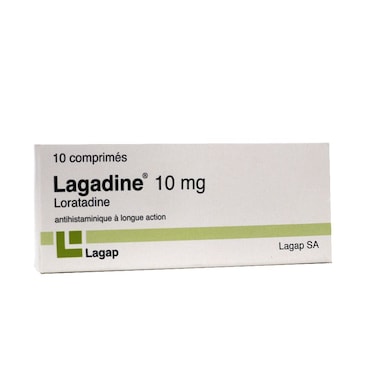 Lagadine 10 mg Tablets 10's