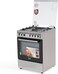 Terim 60X60 Cooker, 4 Gas Burners, Stainless Steel