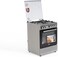 Terim 60X60 Cooker, 4 Gas Burners, Stainless Steel