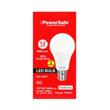 LED Bulb 12W Day Light B22
with Surge Protected 500V