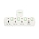 3 Way Universal T-Socket Multi Adaptor With 2 USB 2.1A Individual Switches &amp; Indicators 13A Model#TMA 3T-2USB