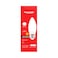 PowerSafe LED Candle Bulb 7W Warm White E27, 560 Lumen, 3000K, 85% Energy Saving, 15,000 Hours Lifespan, with Surge Protection, ESMA Approved