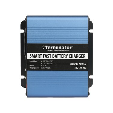 Terminator Smart Battery Charger 12V 2A/8A/14A/20Amp (Taiwan)