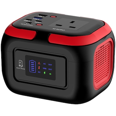 97Wh Portable Power Station Power Bank 26400mAh Battery Pack Fast Charging 120W AC Outlet  Compatable with Solar Generators 5 Outputs Power LED Camping