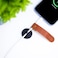 Blupebble Anchor One Desk Tidy Organizer Cable Clip 6 Peices Set (Black)