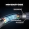 Mowsil 4K Displayport Cable 10M, Dp 1.2, 4K@60Hz, 2K@165Hz/144Hz, High-Speed Gold-Plated Braided Displayport to Displayport Cable for Gaming Monitor, Graphics Card, PC, Laptop, TV