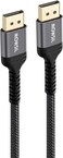 Mowsil 4K Displayport Cable 10M, Dp 1.2, 4K@60Hz, 2K@165Hz/144Hz, High-Speed Gold-Plated Braided Displayport to Displayport Cable for Gaming Monitor, Graphics Card, PC, Laptop, TV
