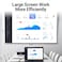 Mowsil Displayport to Vga Cable 2M, Supports 1080P@60 Hz, Aluminum Alloy Body, Gold-Plated Connector, Plug &amp; Play Adapter for PC, Laptop, Monitor, Projector
