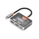 Mowsil 3-In-1 USB-C to HDMI Multiport Adapter 4K@60Hz &ndash; USB-A 5Gbps Port &amp; USB-C Pd 100W Fast Charging Hub, Zinc Alloy Compact Docking Station Compatible with Macbook, iPad, Laptop &amp; Monitor