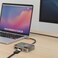 Mowsil 3-In-1 USB-C to HDMI Multiport Adapter 4K@60Hz &ndash; USB-A 5Gbps Port &amp; USB-C Pd 100W Fast Charging Hub, Zinc Alloy Compact Docking Station Compatible with Macbook, iPad, Laptop &amp; Monitor