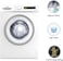 Winia Daewoo - 7 Kg Washer, 1200 Rpm, Front Load Washer - White - Dwd-7W1211 - Turkey - 1 Year Warranty.