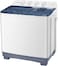 Daewoo - 13 Kg Twin Tub Semi Automatic Washing Machine - White - DW-T131WD - 1 Year Warranty.