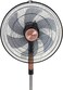 Venus VSF18 18" STAND FAN - 5 ERGONOMIC BLADES, 4 OPERATING SPEEDS,90&deg; ROTATION, 30&deg; TILT &amp; OSCILLATION,  CHILD SAFETY GRILL, 1.25m ADJUSTABLE HEIGHT, ROUND FIXED BASE