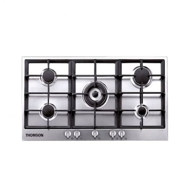 Thomson Hob 90cm (TH9G5VC/S)THOMSON Gas Built-in, 90cm, 5 Burners, Auto-ignition