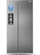 Krome 600L Gross Side-By-Side Refrigerator, Inverter Compressor, No Frost, Multi Air Flow System, Door Alarm, Silver, KR-SBS601SM