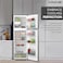 Krome 330L Gross Top Mount Double Door Refrigerator, Inverter Compressor, No Frost, Multi Air Flow, Electronic Touch Temperature Control, Door Alarm, Silver, KR-RFF330SM