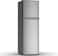 KROME 180L Gross,Net 138L,Double Door Top Mounted Refrigerator, Manual De- Frost, Mechanical Control System, Interior Light, Metallic Finish,Lock and Key,INOX,10 Year Compressor Warranty- KR-RDC180IH