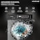 KROME   10 Kg Wash / 7 Kg Dry Front Load Washer Dryer   BLDC Motor   1400 RPM   16 Programs, Variable Temperature, Foam Sensing &amp; Removal, Auto Restart, Load Detect, Child Lock   KR-WD107STI
