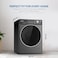 Krome Front Loading Washer Dryer Machine 12 Kg Washing 8 Kg Drying - KR-WD128STI