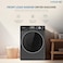 Krome Front Loading Washer Dryer Machine 12 Kg Washing 8 Kg Drying - KR-WD128STI