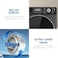 Krome Front Loading Washer Dryer Machine 12 Kg Washing 8 Kg Drying - KR-WD128STI