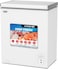 Krome 150L Chest Freezer, Single Door, Basket, R600a Refrigerant, Recessed Handle, White, KR-CF165R