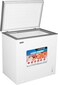 Krome 200L Chest Freezer, Single Door, Basket, R600a Refrigerant, Recessed Handle, White, KR-CF225R