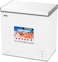 Krome 200L Chest Freezer, Single Door, Basket, R600a Refrigerant, Recessed Handle, White, KR-CF225R