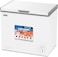 Krome 300L Chest Freezer, Single Door, Basket, R600a Refrigerant, Recessed Handle, White, KR-CF325R