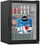 Krome 90L Beverage Cooler, Compact Design, Free Standing, Single Door, 2 Glass Shelves, Adjustable Feet, Mechanical Temperature Control, R600a, Black, KR-BC90DM