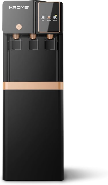 Krome Water Dispenser, Hot, Cold &amp; Normal Water - KR-WTL3TGB