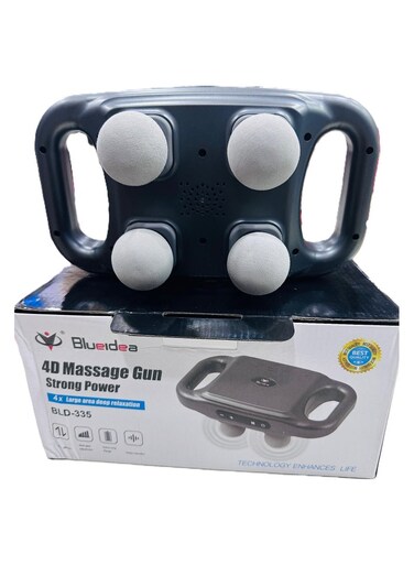 4D Powerful Massage &ndash; Deep Tissue Relief with 4X Large Area Coverage for Ultimate Relaxation
