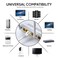 Mowsil Cat6 Utp Ethernet Cable 5M, 250MHz High-Speed Lan Cable, 4 Twisted Pairs Copper, Durable PVC/LSZH Jacket, RJ45 Connector, Ideal for Router, PC, Switch
