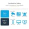 Mowsil Cat6 Utp Ethernet Cable 5M, 250MHz High-Speed Lan Cable, 4 Twisted Pairs Copper, Durable PVC/LSZH Jacket, RJ45 Connector, Ideal for Router, PC, Switch