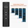ماوسيل حاوية M.2 NVMe SSD 10 جيجابايت في الثانية USB 3.1 USB-C من الالومنيوم الجيل الثاني لـ M.2 PCIe M-Key 2230/2242/2260/2280 SSD، حاوية M.2 خارجية