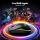 TECKNET Wireless Gaming Mouse Rechargeable - 8000 DPI, Long-Lasting 100Hrs Battery, RGB Backlit, 6 Programmable Buttons, Dual Connectivity (2.4G + USB-C) for PC, Mac, Laptop - Black