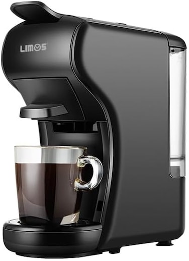 Limos 3 in 1 Multifunction Coffee Machine &ndash; 1450W Coffee Maker with 600ML Detachable Water Tank, Auto Shut Off