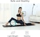 MahMir&reg; Yoga Wheel, Yoga Circles Pilates Professional Waist Shape, Gym Workout Yoga Wheel Back Training Tool F or Fitness, Perfect for Stretching and Improving BackBends,